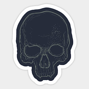 Skull Sticker